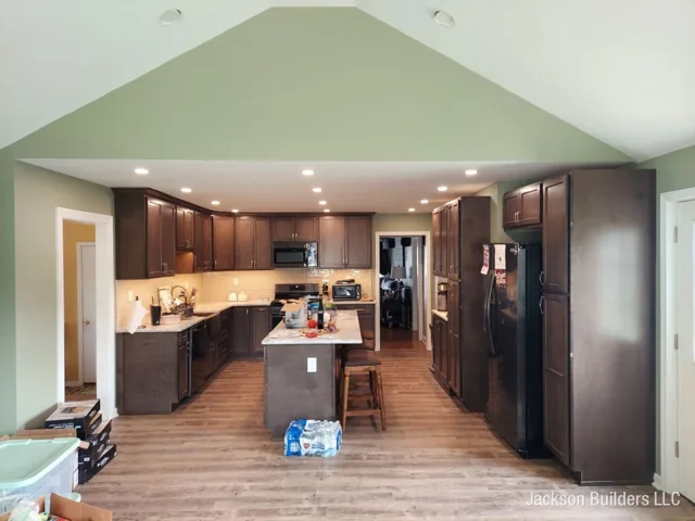 Whole-home remodel with vaulted great room and custom kitchen — Jackson Builders project photo 3