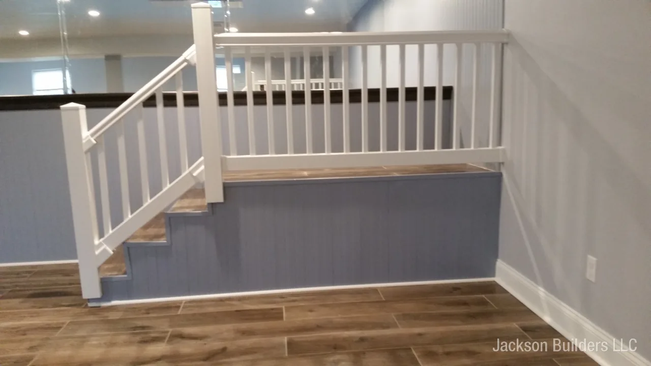 Basement Swim Spa Installation